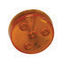 5622525 by BUYERS PRODUCTS - Clearance Light - 2.5 inches, Amber, Round., with 4 LED