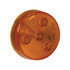 5622525 by BUYERS PRODUCTS - Clearance Light - 2.5 inches, Amber, Round., with 4 LED