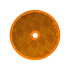 5623317 by BUYERS PRODUCTS - Reflective Tape - 3 inches, Amber Round, DOT, Bolt-On