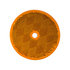 5623317 by BUYERS PRODUCTS - Reflective Tape - 3 inches, Amber Round, DOT, Bolt-On