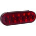 5626156 by BUYERS PRODUCTS - Brake / Tail / Turn Signal Light - 6 in., Red Lens, Oval, with 6 LEDS