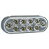 5626311 by BUYERS PRODUCTS - Bulk 6in. Clear Oval Backup Light with 10 LEDs (Sold in Multiples Of 10)