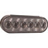 5626356 by BUYERS PRODUCTS - Back Up Light - 6 inches, Clear Lens, Oval, with 6 LEDs