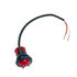 5627512 by BUYERS PRODUCTS - .75in. Round Marker Clearance Lights - 1 LED Red with Stripped Leads