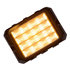 8890200 by BUYERS PRODUCTS - Strobe Light - 5 inches Amber, Quad Row