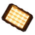 8890200 by BUYERS PRODUCTS - Strobe Light - 5 inches Amber, Quad Row