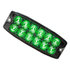 8890409 by BUYERS PRODUCTS - Strobe Light - 5inches Green, Dual Row, Ultra Thin, LED