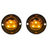 8891216 by BUYERS PRODUCTS - 15 Foot Amber Bolt-On Hidden Strobe Kits with In-Line Flashers with 6 LED