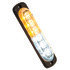 8891912 by BUYERS PRODUCTS - Strobe Light - 4.5 inches Amber/Clear, LED, Vertical