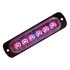 8892105 by BUYERS PRODUCTS - Strobe Light - 4.5inches Wide , Red/Blue, Dual Color Thin, LED