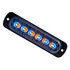 8892108 by BUYERS PRODUCTS - Strobe Light - 4.5 inches Wide, Amber/Blue, Dual Color, Thin, LED