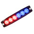 8892205 by BUYERS PRODUCTS - Strobe Light - 5 inches Red/Blue, LED, Ultra Thin