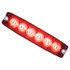 8892203 by BUYERS PRODUCTS - Strobe Light - 5 inches Red, LED, Ultra Thin