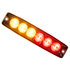 8892206 by BUYERS PRODUCTS - Strobe Light - 5 inches Amber/Red, LED, Ultra Thin