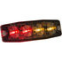8892246 by BUYERS PRODUCTS - Strobe Light - 4.5 inches Red/Amber, LED, Ultra Thin