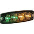 8892250 by BUYERS PRODUCTS - Strobe Light - 4.5 inches Green/Amber, LED, Ultra Thin