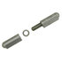 afssp080 by BUYERS PRODUCTS - Aluminum Weld-On Bullet Hinge with Stainless Pin and Bushing - 0.61 x 3.15 Inch