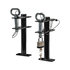 lt16 by BUYERS PRODUCTS - 1 Position Channel-Style Lockable Trimmer Rack for Open Landscape Trailers
