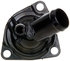 34858 by GATES - Engine Coolant Thermostat - Integrated Housing