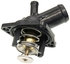 34858 by GATES - Engine Coolant Thermostat - Integrated Housing