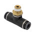 nbt0m25p125s by BUYERS PRODUCTS - Brass/Poly DOT Push-in Swivel Male Branch Tee 1/4in. Tube Od x 1/8 Pipe Thread