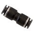 nuc0p375 by BUYERS PRODUCTS - Air Brake Fitting, Brass/Poly DOT Push-in Union Connector 3/8in. Tube O.D.