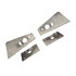 plb12ss by BUYERS PRODUCTS - Extended Stainless Steel Truck Hood Light Brackets For Use With Dual Stud Plow Lights