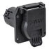 tc1770b by BUYERS PRODUCTS - Trailer Wiring Receptacle - 7-Way, Black, Plastic Flat Pin