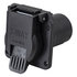 tc1770b by BUYERS PRODUCTS - Trailer Wiring Receptacle - 7-Way, Black, Plastic Flat Pin