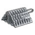 wc091060 by BUYERS PRODUCTS - Wheel Chock - Galvanized Serrated with Handle 9 x 10 x 6 Inch