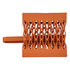 wc091061 by BUYERS PRODUCTS - Orange Powder Coated Galvanized Serrated Wheel Chock with Handle 9X10X6 Inch