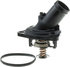 34715 by GATES - Engine Coolant Thermostat - Integrated Housing