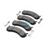 02040j2618 by BENDIX - Disc Brake Pad Set - Front, 73 mm, Repair Kit