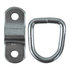 b20 by BUYERS PRODUCTS - Tie Down Anchor - 1/4 in. Rope Ring with 2-Hole Mounting Bracket