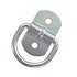 b23 by BUYERS PRODUCTS - 1/4in. Forged Light Duty Rope Ring with 2-Hole Mounting Bracket Zinc Plated