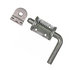 b2596lkb by BUYERS PRODUCTS - 3/4in. Zinc Plated Heavy Duty Spring Latch Assembly with Keeper