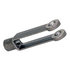 b27081az by BUYERS PRODUCTS - Adjustable Yoke End 3/16-32 NF Thread and 3/16in. Diameter Thru-Hole Zinc Pl.