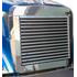 Aranda P-0162 Hood Grille Surround Grille Surround and Louvered Grille Kit - Stainless Steel, For Peterbilt 386