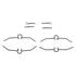 Carlson 13127 Brake Hydraulic Line Axle Kit