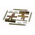 Carlson 13181 Brake Hydraulic Line DISC BRAKE HDWE KIT