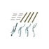 Carlson 13175 Brake Hydraulic Line DISC BRAKE HDWE KIT