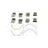 13215 by CARLSON - Disc Brake Hardware Kit