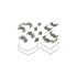 13238 by CARLSON - Disc Brake Hardware Kit