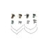 13295 by CARLSON - Disc Brake Hardware Kit