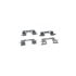 Carlson 13493 Disc Brake Hardware Kit DISC BRAKE HDWE KIT