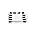 Carlson 17236 Drum Brake Hardware Kit Drum Brake Hardware Kit