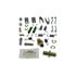 17398 by CARLSON - Parking Brake Hardware Kit
