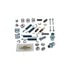 Carlson 17407 Parking Brake Hardware Kit D-I-H PARKING BRAKE KIT
