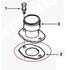 131323 by PAI - Water Outlet Gasket - Cummins 855 Series Application