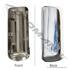 563.75008C by AUTOMANN - Door Mirror Cover, Left Hand, Chrome, for Peterbilt 579